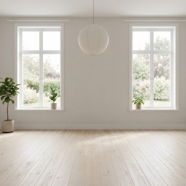 Example: the untouched photograph of an empty room.