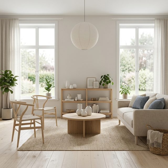 Example: the same room after virtual staging.